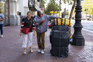 Obdachloser in San Francisco